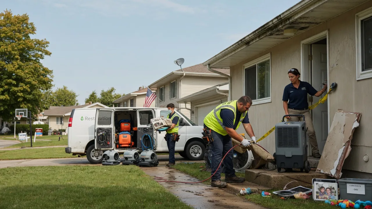 Water Damage Restoration in Bovina, TX near me